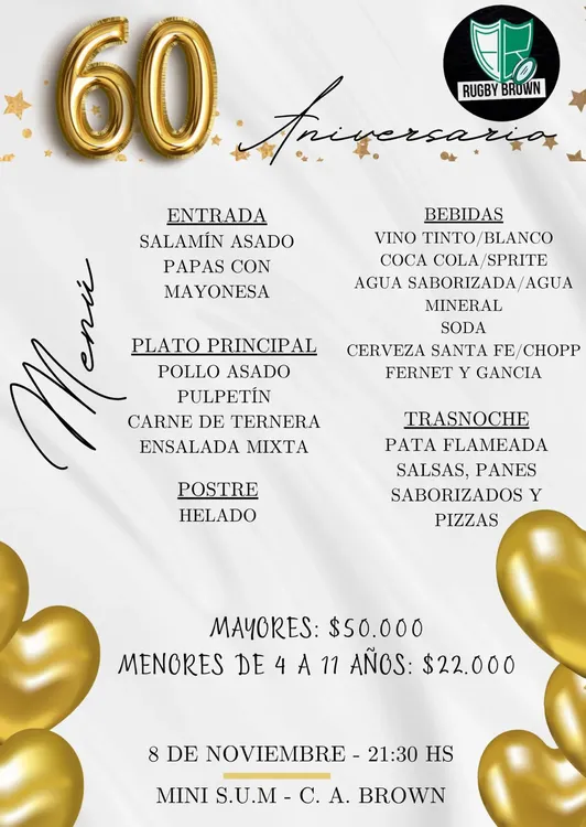 60añosdelrugby