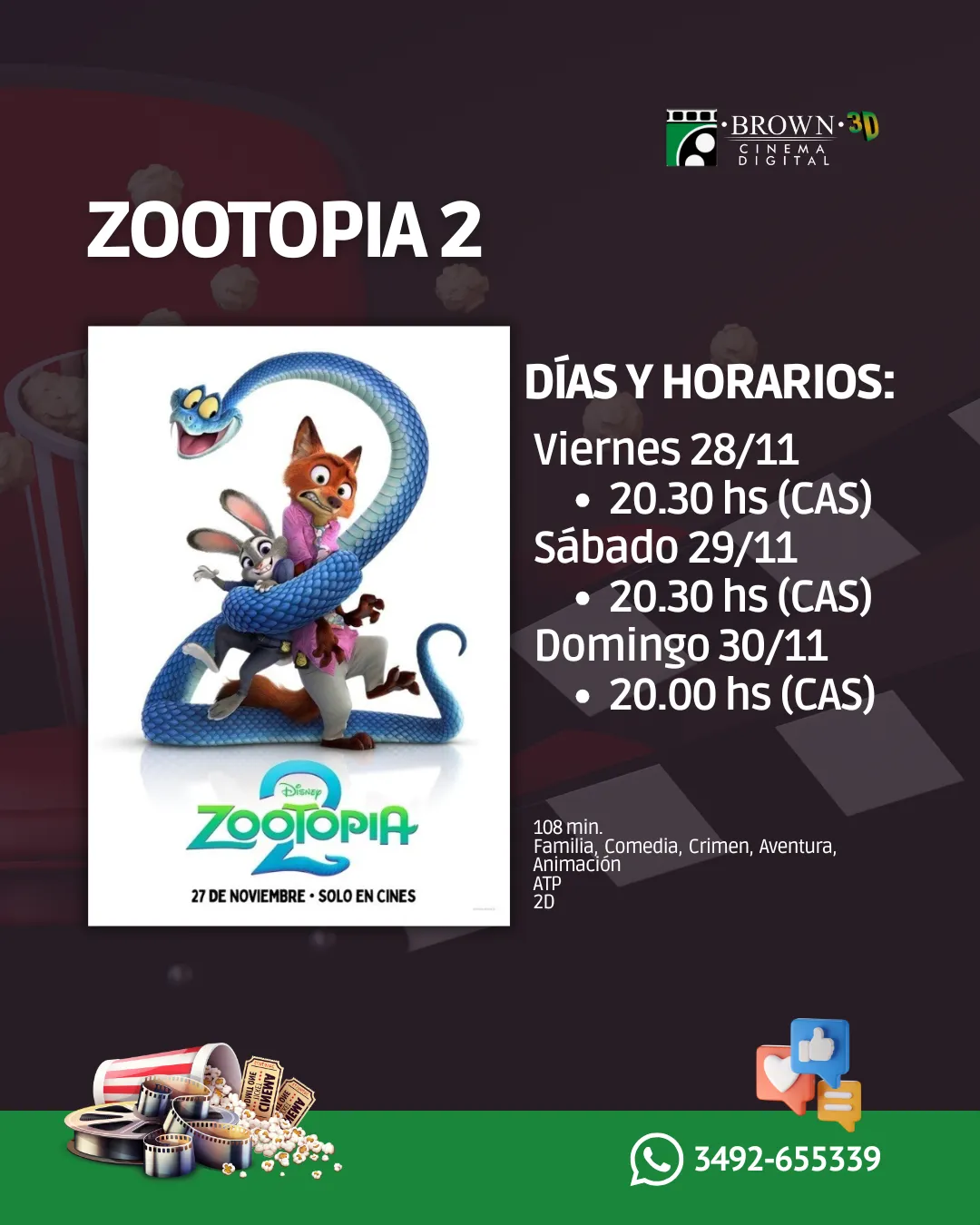 BROWN CINEMA FEED - ZOO2