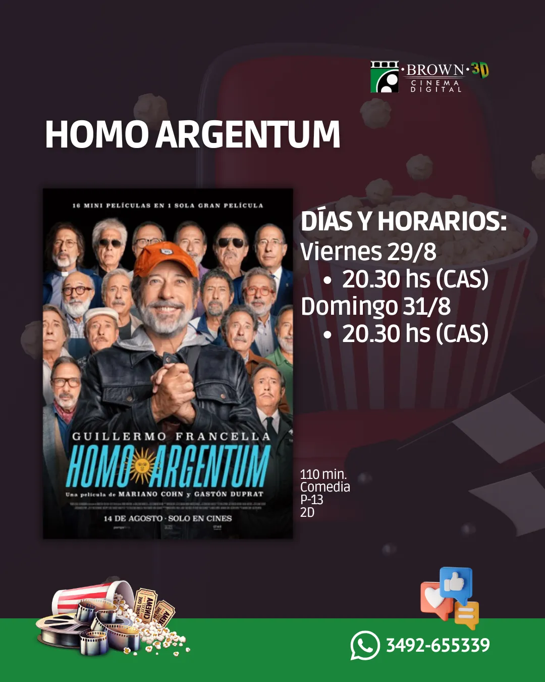 BROWN CINEMA FEED - ARGENTUM