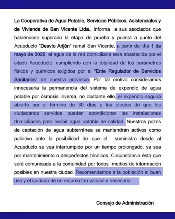 AGUACOMUNICADO