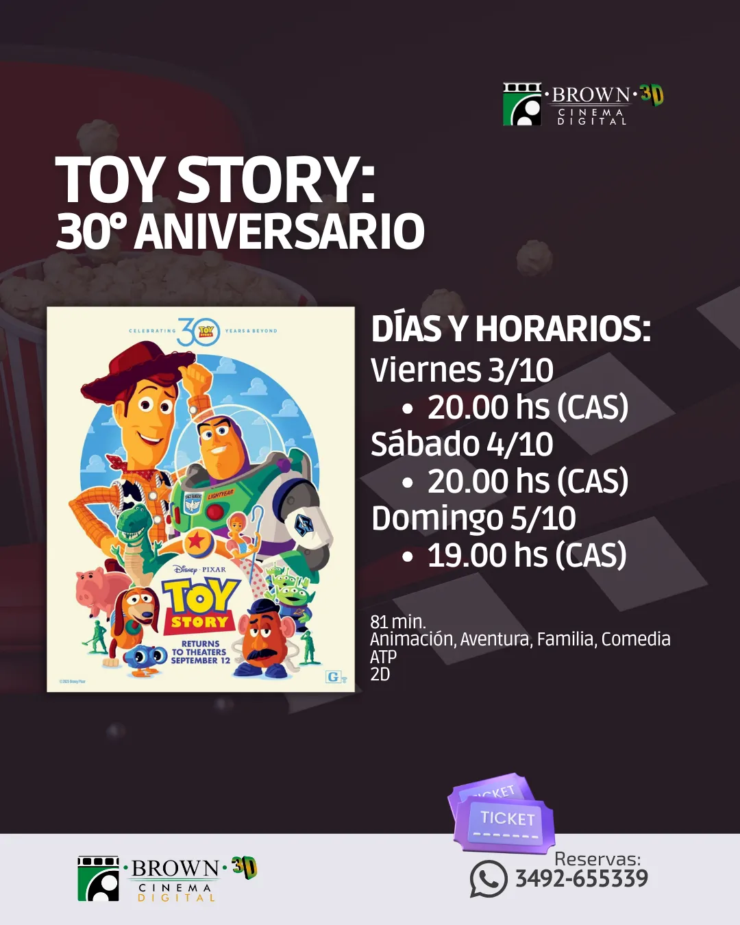 BROWN CINEMA FEED - TOY