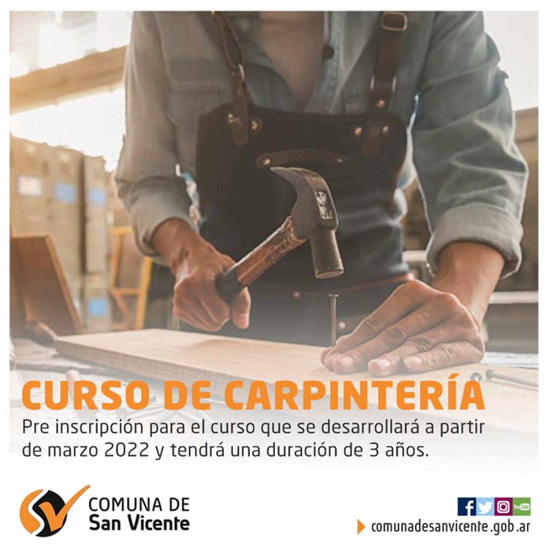cursodecarpinteriaenlacomuna