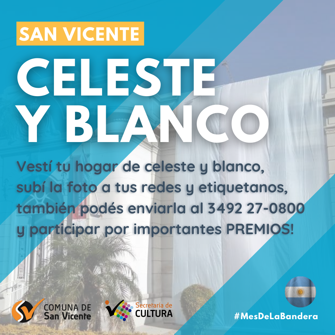 celeste y blanco comuna