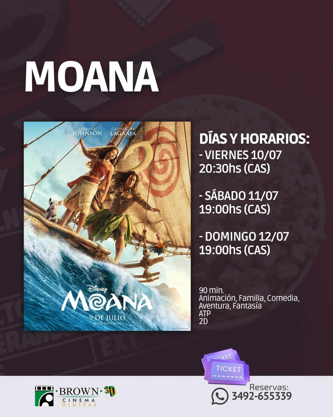 BROWN CINEMA FEED - M