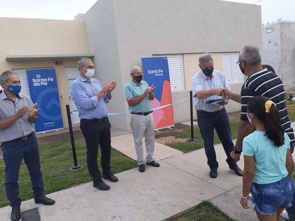 Foto Archivo Entrega de viviendas en el departamento Castellanos 2021