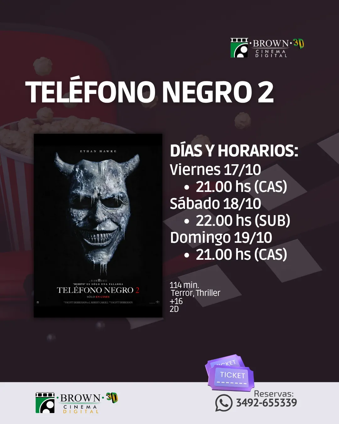 BROWN CINEMA FEED - NEGRO